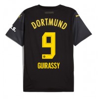 Camiseta Borussia Dortmund Serhou Guirassy #9 Segunda Equipación Replica 2024-25 mangas cortas